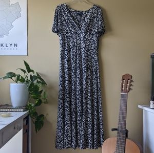 3/$25 Chaps Midi Floral dress